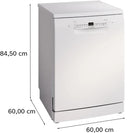 BOSCH Series 2 free-standing dishwasher 60 cm White SMS2HVW67G