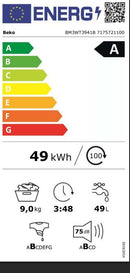 Beko 9kg 1400rpm Washing Machine with EnergySpin BM3WT3941B