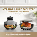 Dreame Tasti™AirF 5 in 1 Portable Air Fryer | Grey