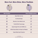 Shark FlexStyle IonCurl Ion Air Drying, Curling and Styling System - Lilac | HD840UKPU