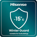 Hisense Tall Freezer - Stainless Steel FV298N4ACE