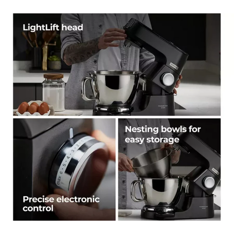 Kenwood Chef Baker FoodMixer KVC85.004BK