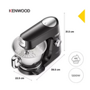 Kenwood Chef Baker FoodMixer KVC85.004BK