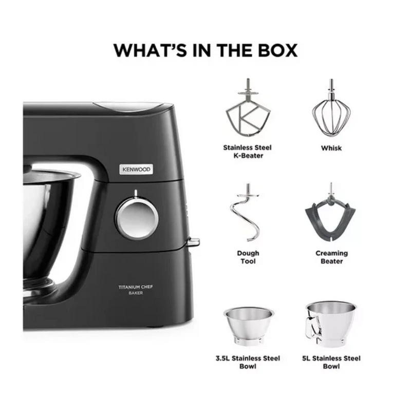 Kenwood Chef Baker FoodMixer KVC85.004BK