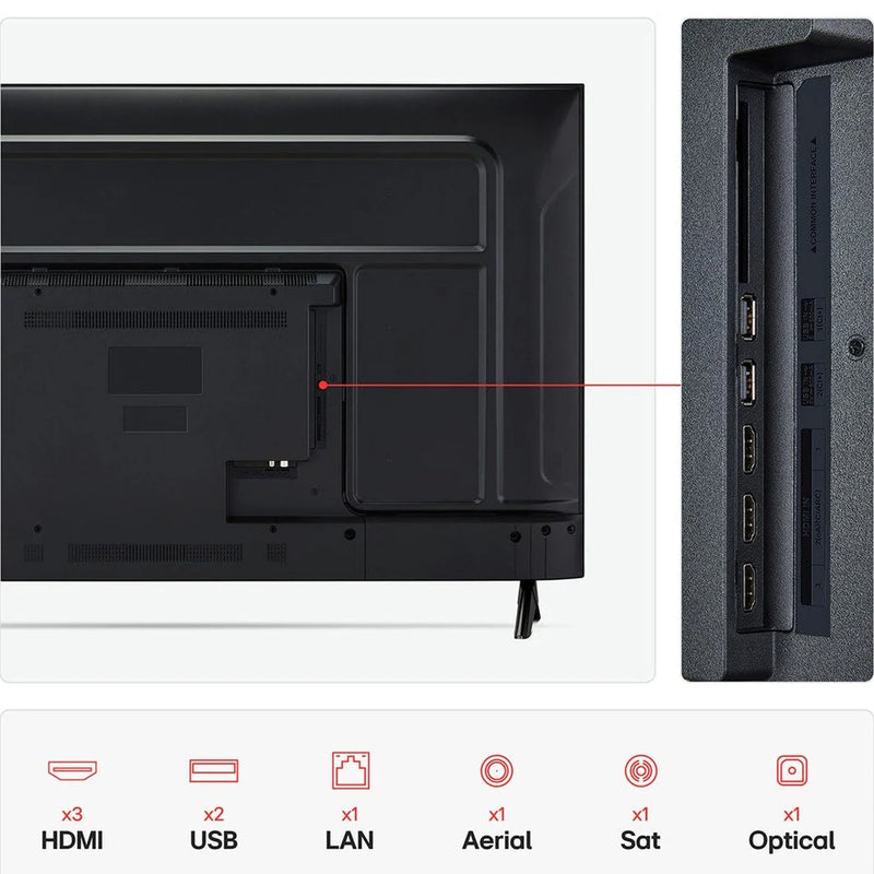 LG UA73 43" 4K UHD LED Smart TV | 43UA73006LA.AEKQ