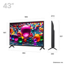 LG 43" 4K UHD Smart LED TV | 43UA75006LA.AEK