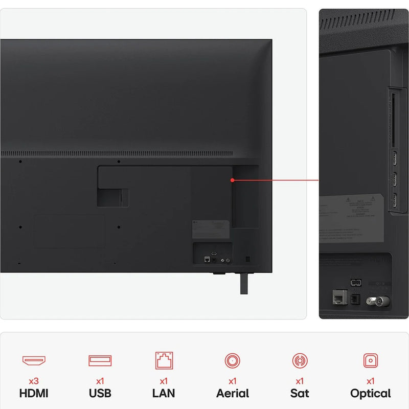 LG UA75 55" 4K UHD LED Smart TV | 55UA75006LA.AEK