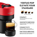 NESPRESSO VERTUO POP COFFEE MACHINE BY KRUPS | XN920540