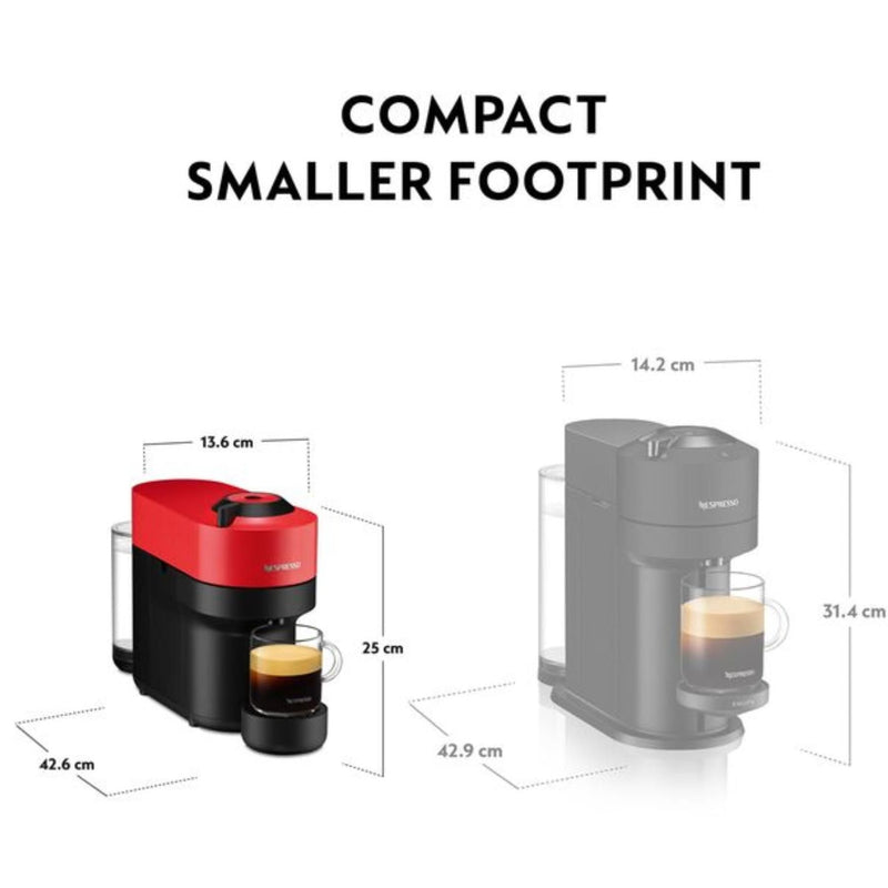 NESPRESSO VERTUO POP COFFEE MACHINE BY KRUPS | XN920540