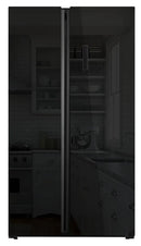 POWERPOINT  Side by Side Black Glass P9917SKBLG-E