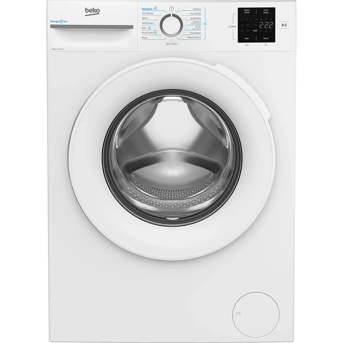 Freestanding 10kg 1400rpm Washing Machine with EnergySpin