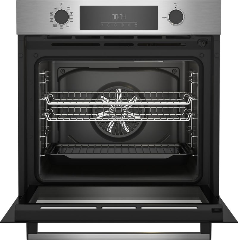 Beko 60cm Built-In Pyro Multi-Function Oven with AeroPerfect™ BBIE12301XMP