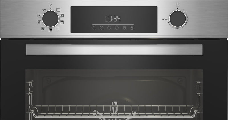 Beko 60cm Built-In Pyro Multi-Function Oven with AeroPerfect™ BBIE12301XMP