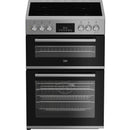 Beko 60cm Freestanding Electric Ceramic Cooker - Black | FDC6731S