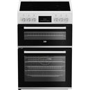 Beko 60cm Freestanding Electric Ceramic Cooker White FDC6731W