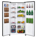 Candy 177x91CM Frost Free American Fridge Freezer - Black | CHSBSV5172EBKN
