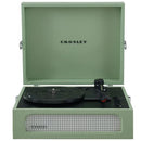Voyager Vinyl Turntable Record Player With Bluetooth - Sage | CR8017-SA-A