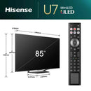 Hisense U7K 85" 4K UHD Mini-LED Smart TV | 85U71NQ