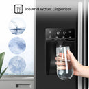 Hisense Freestanding Side by Side Fridge Freezer | RS694N4IBE