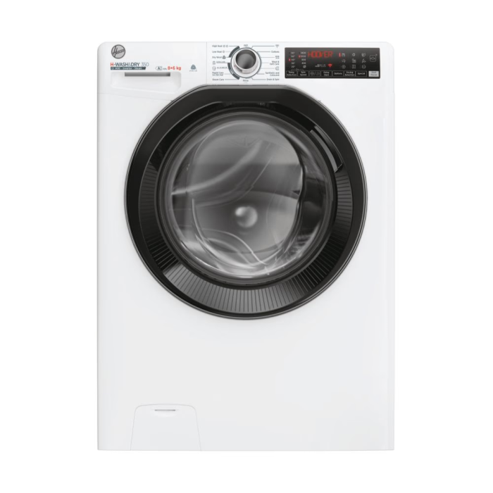 Hoover 8KG/6KG, Freestanding Washer Dryer, White H3DPS4866TAM