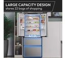 Hoover H-Fridge 700 Maxi French Door Fridge Freezer | Stainless Steel HONFQ2T7183BEXK