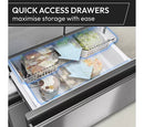 Hoover H-Fridge 700 Maxi French Door Fridge Freezer | Stainless Steel HONFQ2T7183BEXK