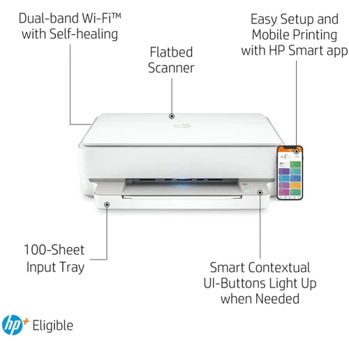 HP DeskJet 6022e All-in-One Multifunction Wireless Printer | 6022E