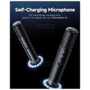 Ikarao Shell S1 Premium Portable Karaoke Machine with 104dB Sound 10.1 Inch HD Screen