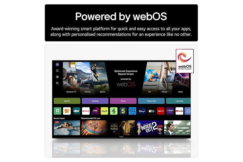 LG QNED AI 50" 4K HDR Smart TV | 50QNED70A6A.AEK