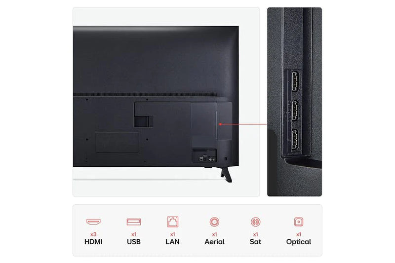 LG QNED AI 50" 4K HDR Smart TV | 50QNED70A6A.AEK