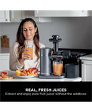 Ninja Cold Press Juicer with Anti-Clog Filter | Machine Grey JC151UK