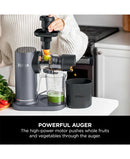 Ninja Cold Press Juicer with Anti-Clog Filter | Machine Grey JC151UK