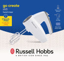 Russell Hobbs Go Create Hand Mixer - White | 27520