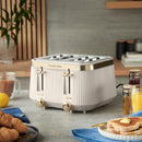 Russell Hobbs Bronte 4 Slice Toaster Stone 26771