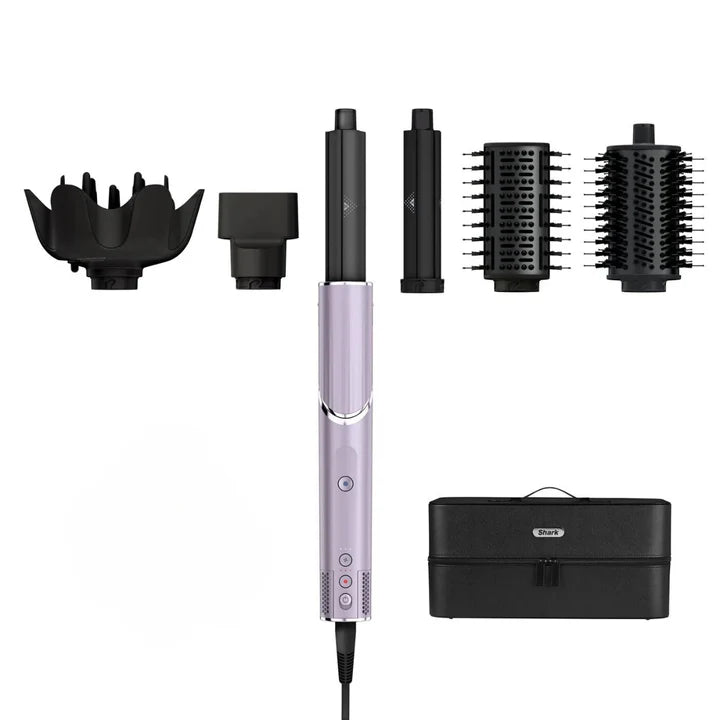 Shark FlexStyle 5-in-1 Air Styler & Hair Dryer with Storage Case Limited Edition Lilac