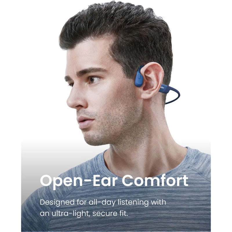 Aftershokz Shokz OpenRun Sport Wireless Headphone - Blue
