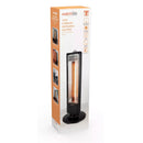 Warmlite 1kW Carbon Infrared Heater with Oscillation Black