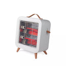 Warmlite 550W Infrared Desk Heater Cream