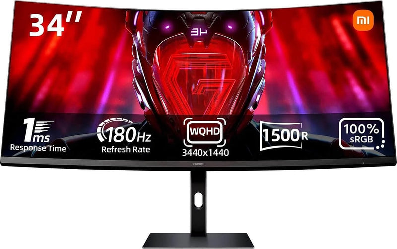 Xiaomi G34WQI 34″ WQHD Curved Gaming Monitor | ELA5458UK