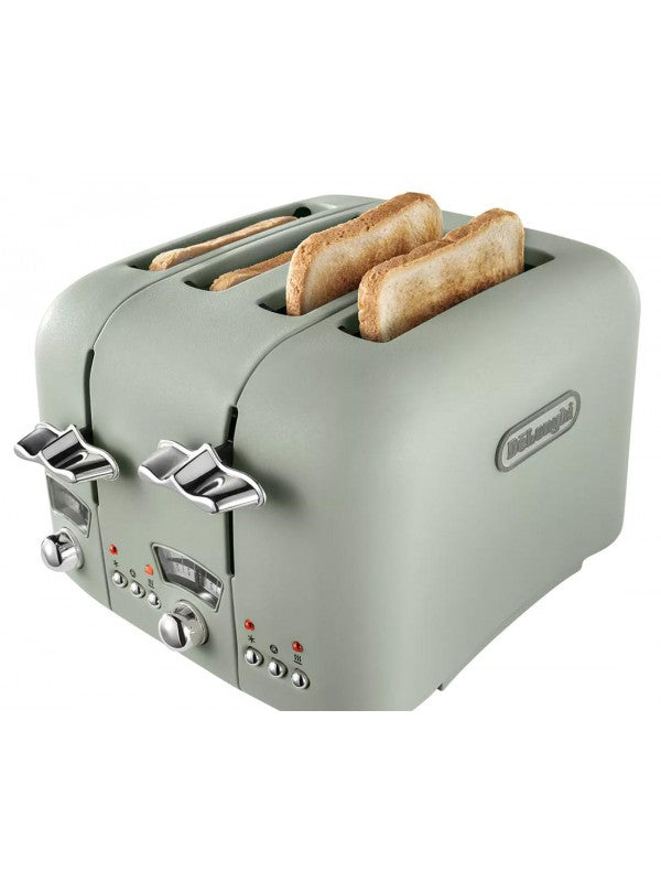 DeLonghi Argento Toaster | Flora Green