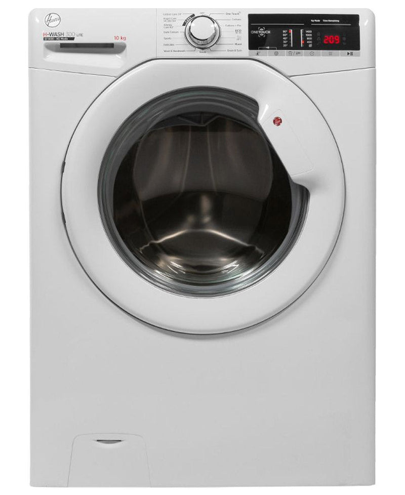 Hoover H-Wash 300 Lite Freestanding 10kg Washing Machine | H3W410TAE/1-80