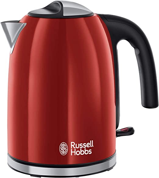 Russell Hobbs Stainless Steel Red Kettle